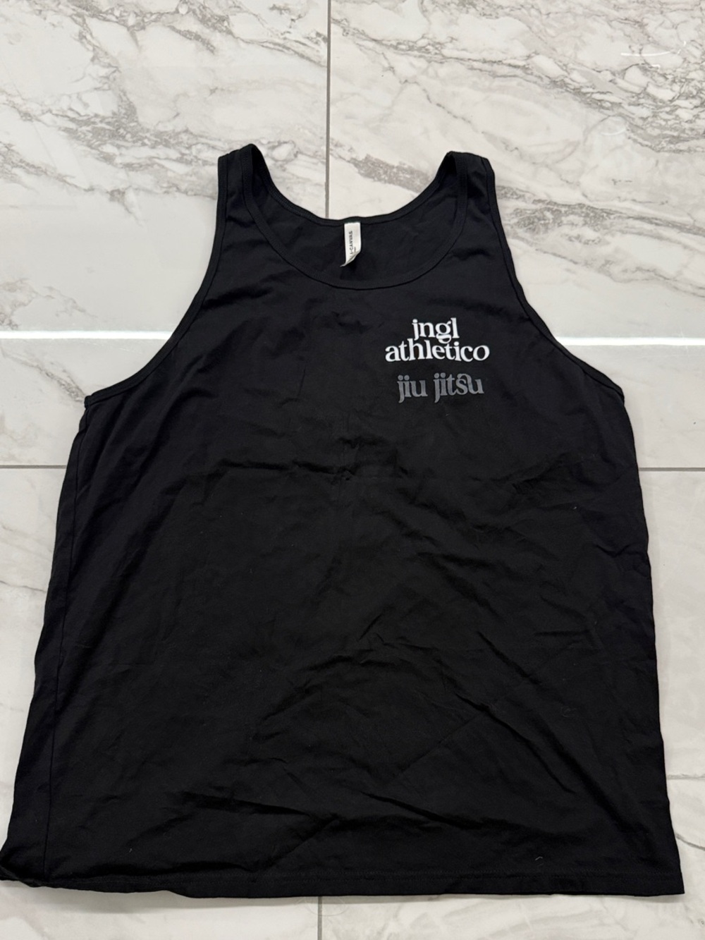 Jngl Athletico Jiu Jitsu Black Tank Top